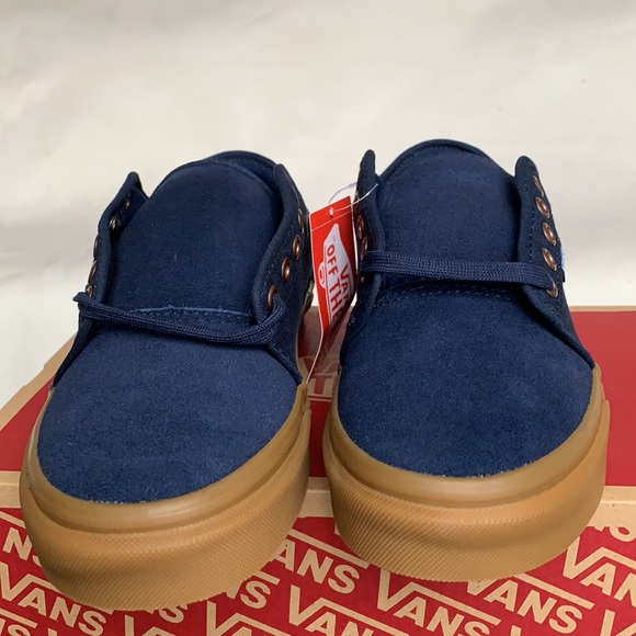 VANS CHUKKA LOW DRESS BLUES/GUM WMNS - Picture 9 of 15